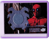 2017 Upper Deck Marvel Spider-Man Homecoming - Webbed Threads Single Memorabilia #WTS1 Spider-Man Homemade Suit Torso