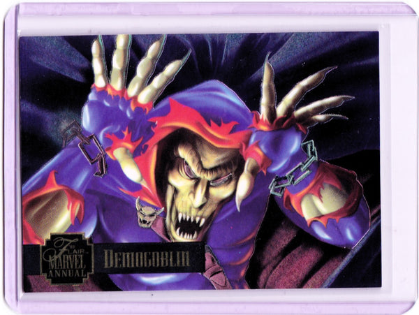 1995 Flair Marvel Annual - PowerBlast #23 Demogoblin
