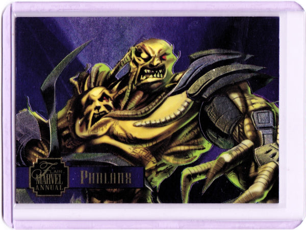 1995 Flair Marvel Annual - PowerBlast #24 Phalanx