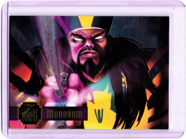 1995 Flair Marvel Annual - PowerBlast #22 Mandarin