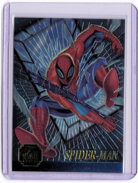 1995 Flair Marvel Annual - Chromium #1 Spider-Man