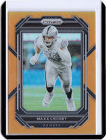 2022 Panini Prizm - Orange Prizm #174 Maxx Crosby /249
