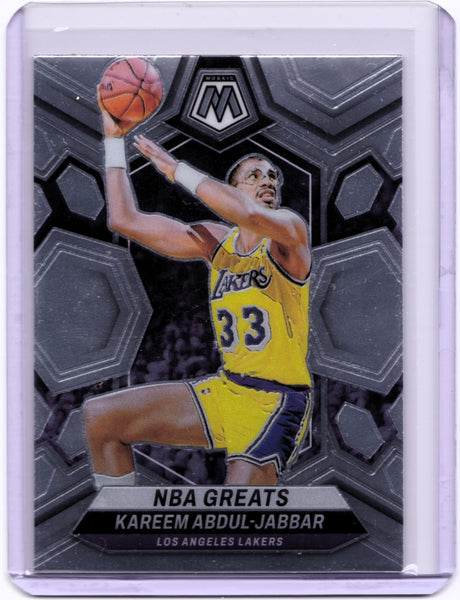 2023-24 Panini Mosaic #299 NBA Greats - Kareem Abdul-Jabbar