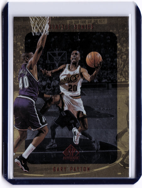 1997-98 SP Authentic #131 Gary Payton