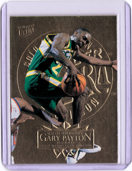 1995-96 Fleer Ultra - Gold Medallion Edition #174 Gary Payton
