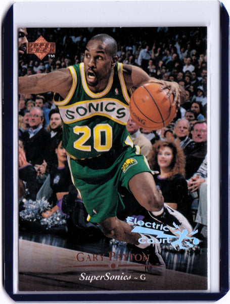 1995-96 Upper Deck - Electric Court #17 Gary Payton