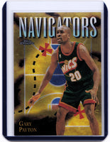 1998-99 Topps Chrome - Season's Best #SB2 Navigators - Gary Payton