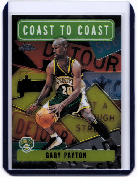 2002-03 Topps Chrome - Coast to Coast #CC12 Gary Payton