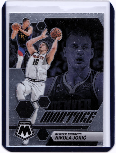 2022-23 Panini Mosaic - Montage #24 Nikola Jokic