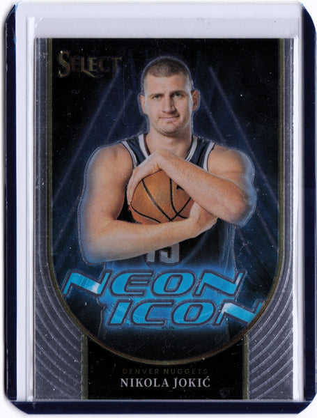 2023-24 Panini Select - Neon Icons #23 Nikola Jokic