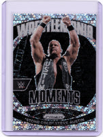 2024 Panini Prizm WWE - WrestleMania Moments - Under Card Prizm #18 "Stone Cold" Steve Austin