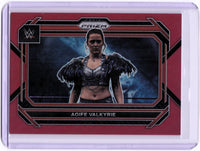 2023 Panini Prizm WWE - Red Prizm #66 Aoife Valkyrie /299