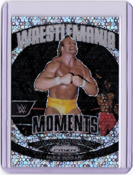 2024 Panini Prizm WWE - WrestleMania Moments - Under Card Prizm #4 Hulk Hogan