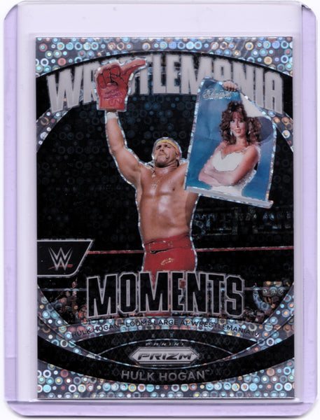 2024 Panini Prizm WWE - WrestleMania Moments - Under Card Prizm #21 Hulk Hogan