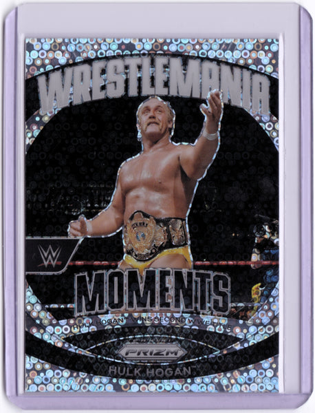 2024 Panini Prizm WWE - WrestleMania Moments - Under Card Prizm #15 Hulk Hogan