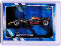 2021 Topps Chrome Sapphire Edition Formula 1 #126  F2 Cars - Liam Lawson