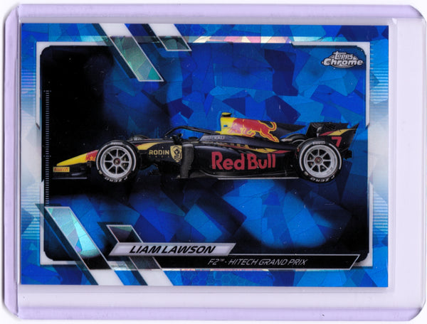2021 Topps Chrome Sapphire Edition Formula 1 #126  F2 Cars - Liam Lawson