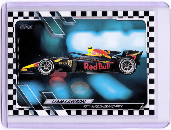 2021 Topps Formula 1 - Checkered Flag #126  F2 Cars - Liam Lawson