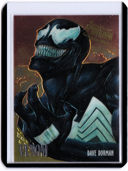 1995 Fleer Ultra Marvel Spider-Man - Golden Web #8 Venom