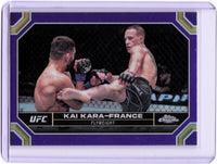 2024 Topps Chrome UFC - Purple Refractor #106 Kai Kara-France