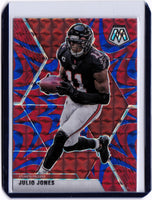 2020 Panini Mosaic - Mosaic Reactive Blue Prizm #15 Julio Jones