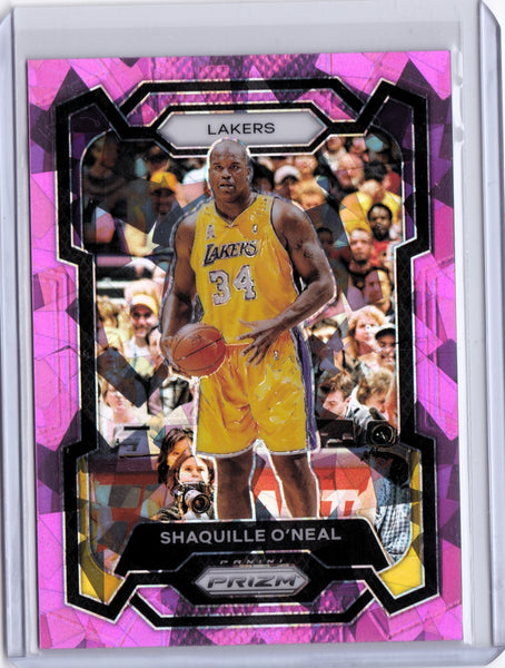 2023-24 Panini Prizm - Pink Ice Prizm #181 Shaquille O'Neal