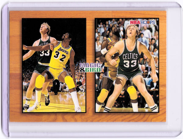 1993-94 NBA Hoops #MB1 Magic Johnson, Larry Bird
