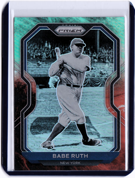 2021 Panini Prizm - Cosmic Haze Prizm #182 Tier II - Babe Ruth