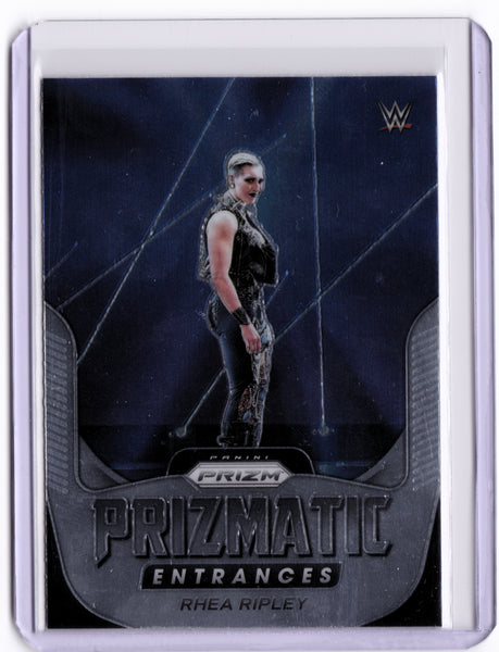 2022 Panini Prizm WWE - Prizmatic Entrances #18 Rhea Ripley