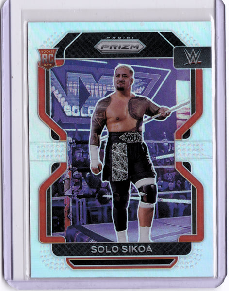 2022 Panini Prizm WWE - Silver Prizm #114 Solo Sikoa