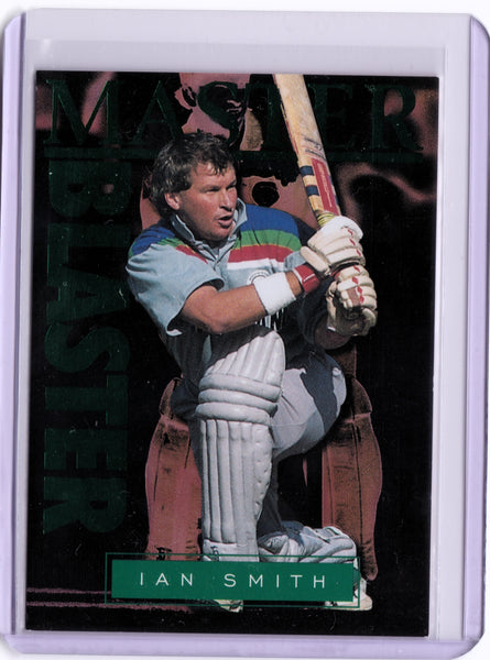 1995 Card Crazy Authentics NZ Cricket - Master Blaster #11 Ian Smith