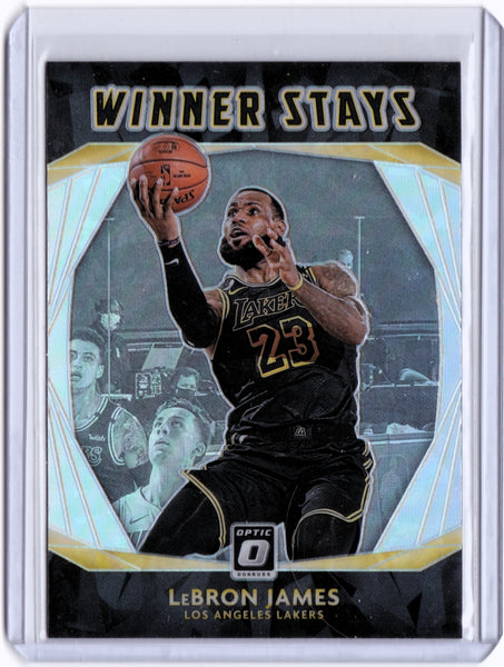 2020-21 Panini Donruss Optic - Winner Stays - Holo Prizm #20 LeBron James