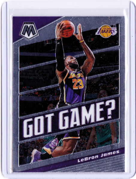 2019-20 Panini Mosaic - Got Game? #7 LeBron James