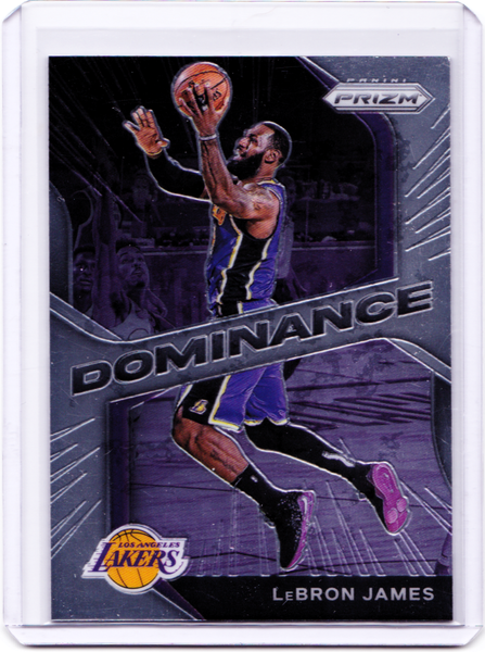 2020-21 Panini Prizm - Dominance #17 LeBron James