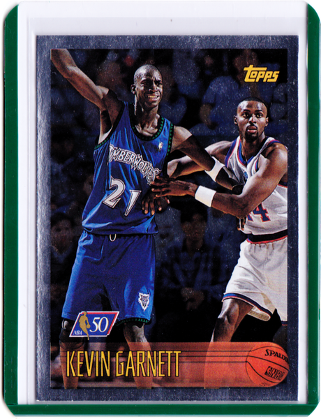 1996-97 Topps - Foil NBA 50 #131 Kevin Garnett