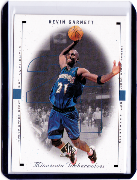 1998-99 SP Authentic #53 Kevin Garnett