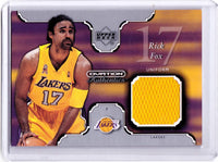 2002-03 Upper Deck Ovation - Authentics - Uniform #RF-U Rick Fox