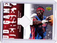 2006-07 Upper Deck - UD Game Jersey #GJ-BW Ben Wallace