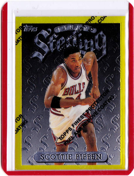 1996-97 Topps Finest #133 Scottie Pippen