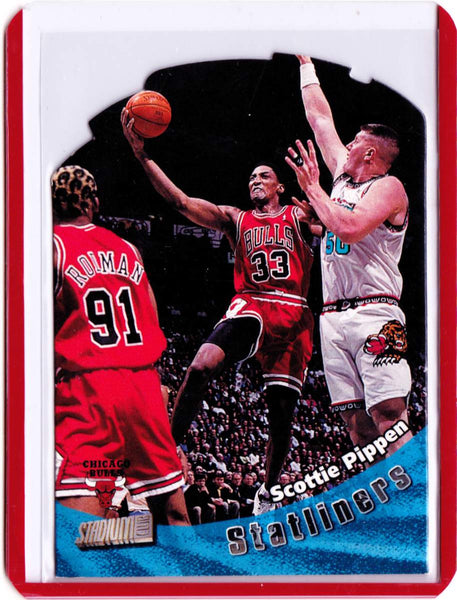 1998-99 Topps Stadium Club - Statliners #S18 Scottie Pippen