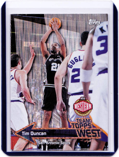 1999-00 Topps - Team Topps #TT7 Tim Duncan