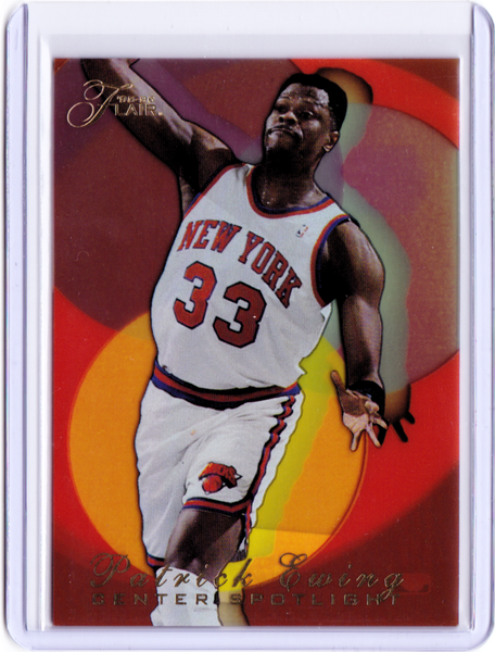 1995-96 Flair - Center Spotlight #2 Patrick Ewing
