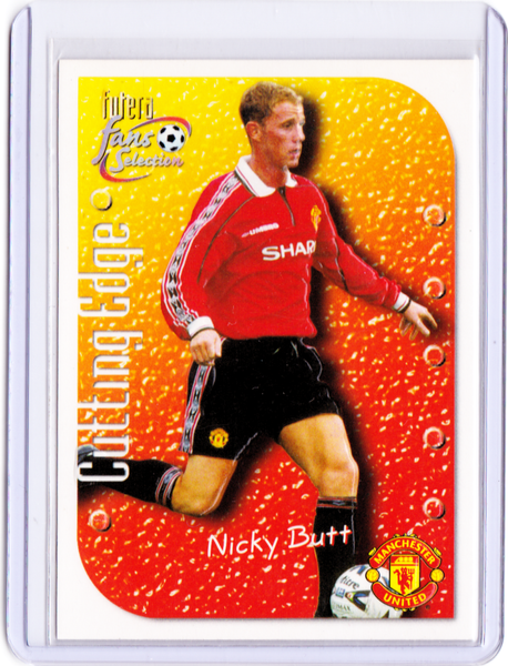 1999 Futera Fans Selection Manchester United - Cutting Edge #CE8 Nicky Butt