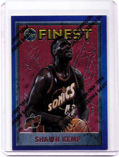 1995-96 Topps Finest #159 Shawn Kemp