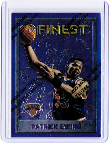1995-96 Topps Finest #243 Patrick Ewing