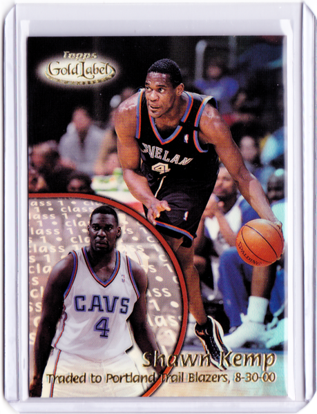 2000-01 Topps Gold Label - Class 1 #14 Shawn Kemp