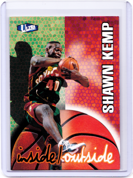 1997-98 Fleer Ultra - Inside/Outside #11 I/O Shawn Kemp