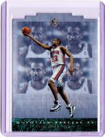 1995-96 SP - Premium Collection Holoview - Die-Cut Special FX #10 Grant Hill