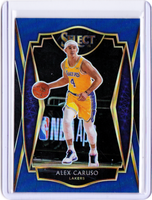 2020-21 Panini Select -  Retail Blue Prizm #145 - Premier Level - Alex Caruso