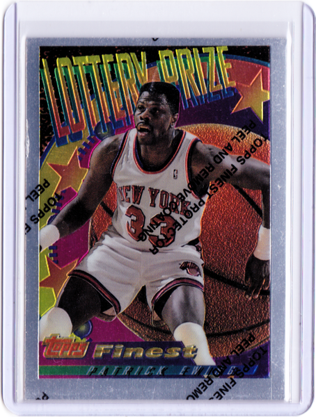 1994-95 Topps Finest - Lottery Prize #LP 1 Patrick Ewing